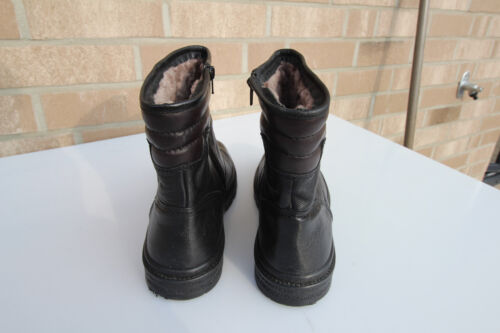 SCOTT Herren Winterstiefel Boots Gr. 46 Leder Schwarz - Bild 6 von 13