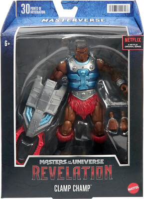Clamp Champ Masters Of The Universe Netflix Revelation Masterverse Figur Mattel