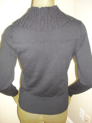 NWT Cato Black Cowl Neck Sweater Womens Size Small S - Picture 2 of 2