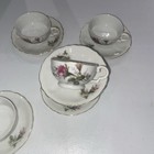 Vintage  Rose Tea/demitasse Set 10 Pieces Mini  ~Made in Japan — photo 3