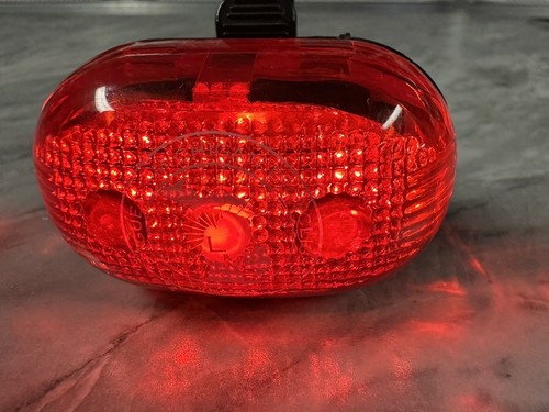 New Bike Taillight Bicycle Cycling Light 3 Setting Steady/Flash/Blinking