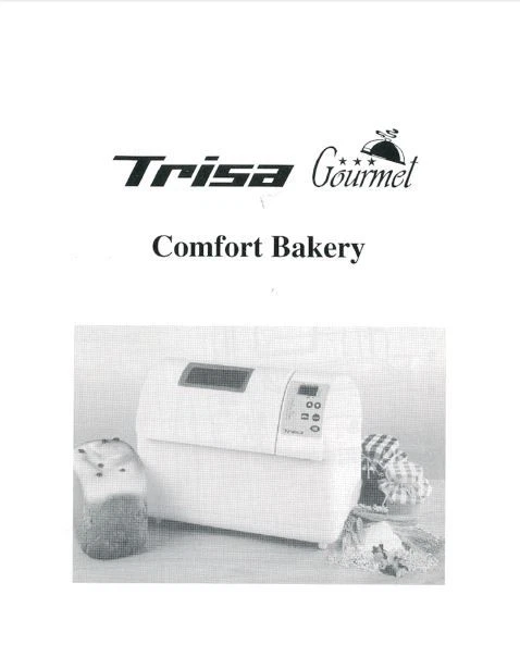 Trisa Bread Machine Manual 7704, 7725.75, 7725.7545