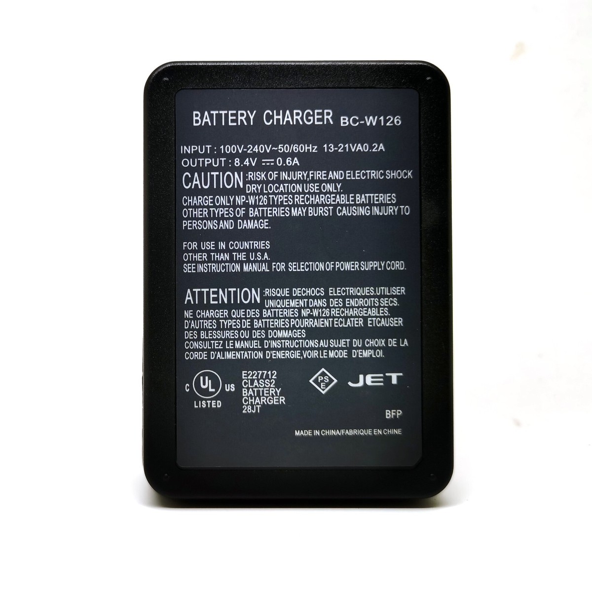 Battery Charger For Fujifilm X-T3 X-T10 X-T20 X-T30 X-T30 II X