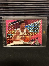 Jimmy Butler 2019-2020 Panini Mosaic Give And Go Pink SSP Card W/ Mag HEAT #8/10
