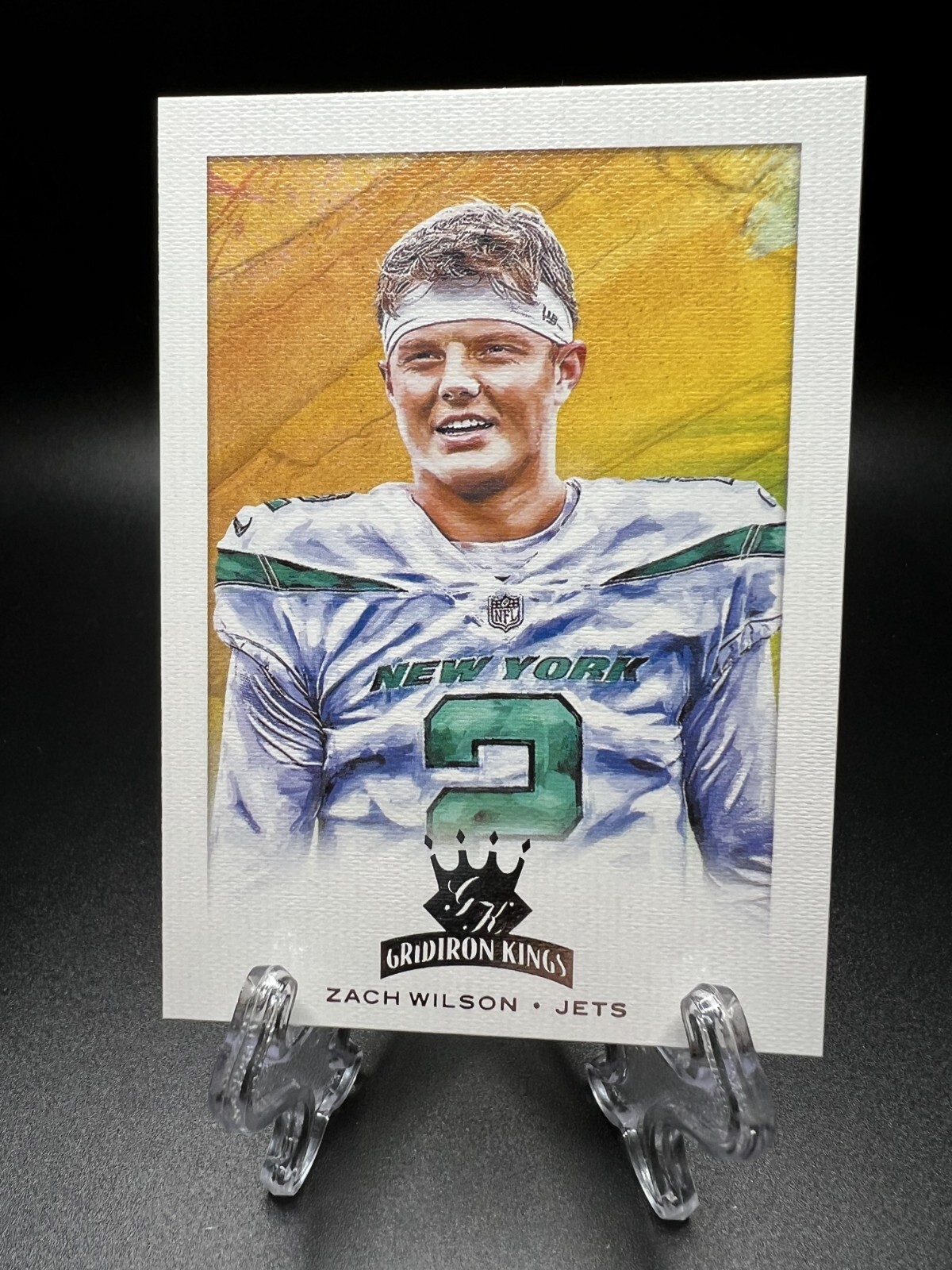 2021 Panini Chronicles Gridiron Kings Zach Wilson #GK-2 Jeys