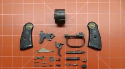 Burgo 22 Short Repair Parts Lot Cylinder Grips Trigger Guard Springs Hammer