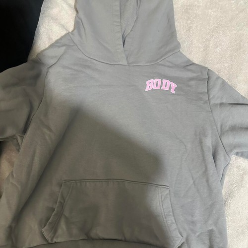 body by raven tracy grey sweatshirt for women xs