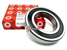 FAG GERMANY 6214 2RSR C3 DEEP GROOVE BALL BEARING RUBBER SEALS 2RS 70x125x24 mm