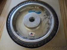 Contact Rubber Corp.  2" x 8" Expanding Wheel w/ 5 New 100 grit bands
