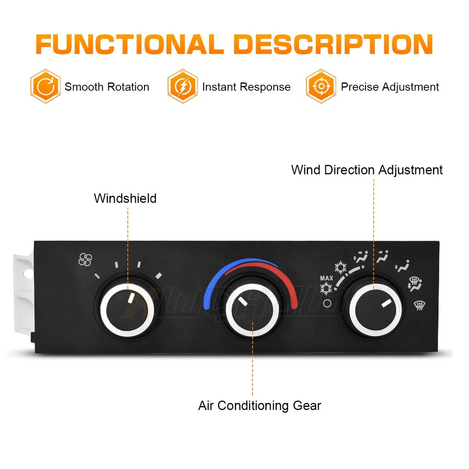 Módulo de control de clima de climatización 599-217 para GMC Savana Chevrolet Express 2500 3500 Foto 2 de 4