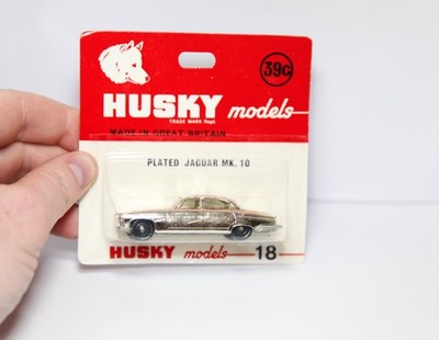 Husky No 18 Plated Jaguar MK 10 in OVP - Ex Shop Stock RARE Lot 4