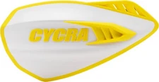Cycra Cyclone Handguards Yellow/White 1CYC-0056-239