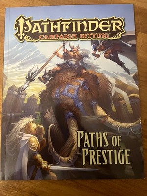 Pathfinder Campaign Setting Paths of Prestige - Paizo Roleplaying Game PZO9249