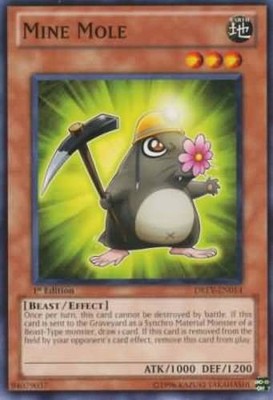 Mine Mole - DREV-EN014 - Common - 1st Edition - Heavily Played