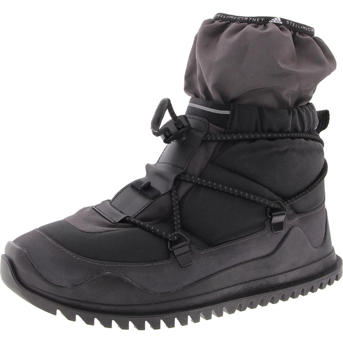 Женские зимние ботинки Adidas Stella McCartney черного цвета 7 Medium (B,M) 3797