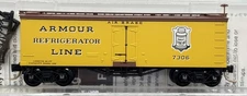 N Scale Micro-Trains Armour Refrigerator Line 40’ Wood-Sheathed Reefer #7306