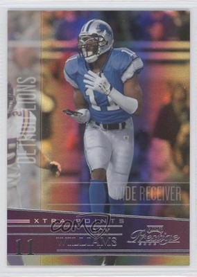 2006 Playoff Prestige Xtra Points Purple 44/75 Roy Williams #54 0q5