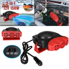 12V Auto Car Heater Electric Air Condition Fan 3 Holes Auto Cooling&Heating Fan