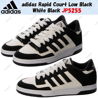 adidas Rapid Court Low Schwarz Weiß Schwarz JP5255 Herren Gr.