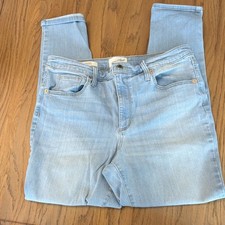 Universal Thread High Rise Skinny Light Blue Denim Jeans Women 5-Pocket