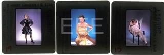 3 Mary Hart TV Movie Actress Model Harry Langdon Transparency w/rights Lot 422P