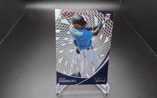 2022 chronicles clear Vision Julio Rodriguez Rc Red 045/100