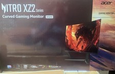 Acer NITRO XZ2 XZ322QU Pbmiiphx 31.5" WQHD VA LED Curved Monitor - Brand New