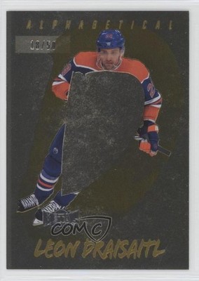 2024-25 Skybox Metal Universe Alphabetical Gold 18/50 Leon Draisaitl #A-4 17ry