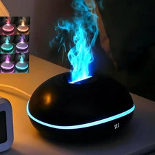 Fire Flame Diffuser Humidifier Essential Oil Diffuser For Home Office Spa Gym