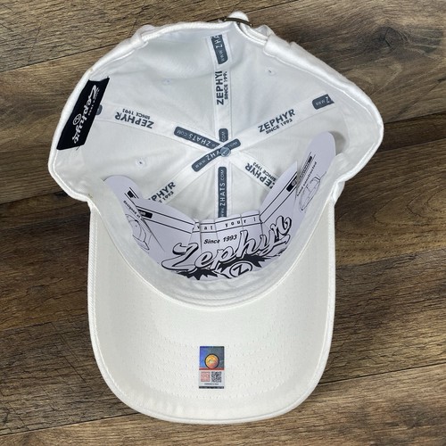 Michigan State Spartans NCAA Zephyr White Adjustable Fit Hat Cap New - Picture 5 of 6