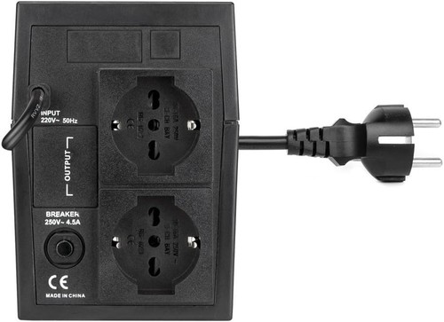 Vultech UPS650VA-LITE 650 VA USV Stromversorgung - Bild 2 von 9