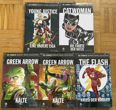 DC Eaglemoss Band 35-39 5er Paket Hardcover OVP Flash Green Arrow