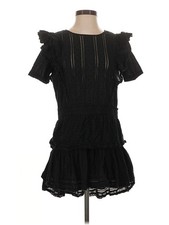 LoveShackFancy Women Black Casual Dress XS