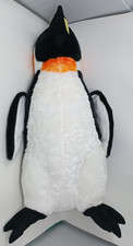 Melissa  Doug Lifelife Lovable Plush Stuffed Animal Toy Emperor Penguin 2122