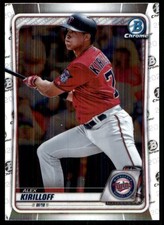 Alex Kirilloff 2020 Bowman  #BFE-80 Twins MLB READ FREE SHIPPING AutographDen