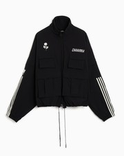 Willy Chavarria x Adidas Cargo Jacket Black Nylon LRG NWT KW1732 2 Available