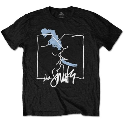 T-shirt Officiel Gorillaz 'Red Logo' Noir - Taille GORTS10MB, Neuf Avec étiquettes