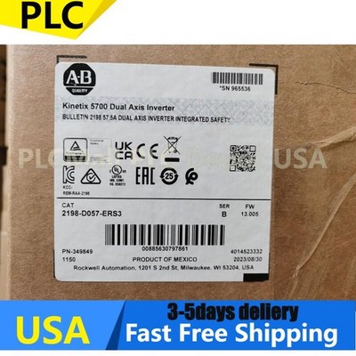Brand New AB CAT 2198-D057-ERS3 FW 13.005 kinetix 5700 Axis inverter US Free Tax