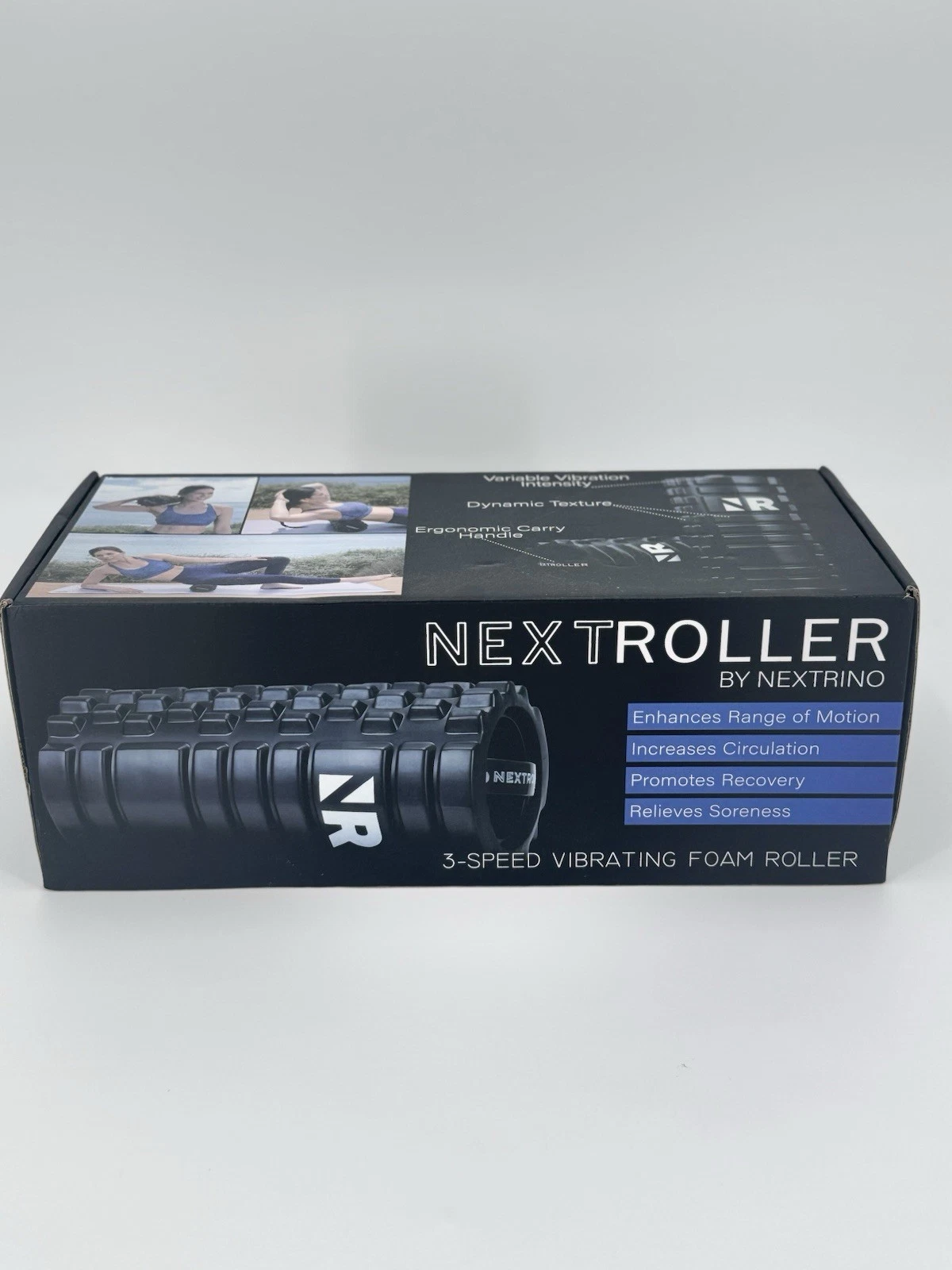 Nextrino NextRoller 3-Speed High Density Vibrating Foam Roller Massage Roller
Opens in a new window 
