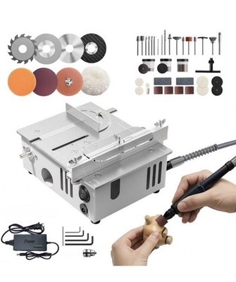 Mini table Saw, for Crafts, Mini Multi Functional, Over 105 Accessories, New