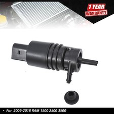68071576AA For Dodge RAM 1500 2500 3500 V6 V8 Windshield Washer Pump W/GROMMET
