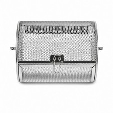 1 Piece Roasting Basket Rotating Oven Basket Grill Basket Wire Roasting Basket