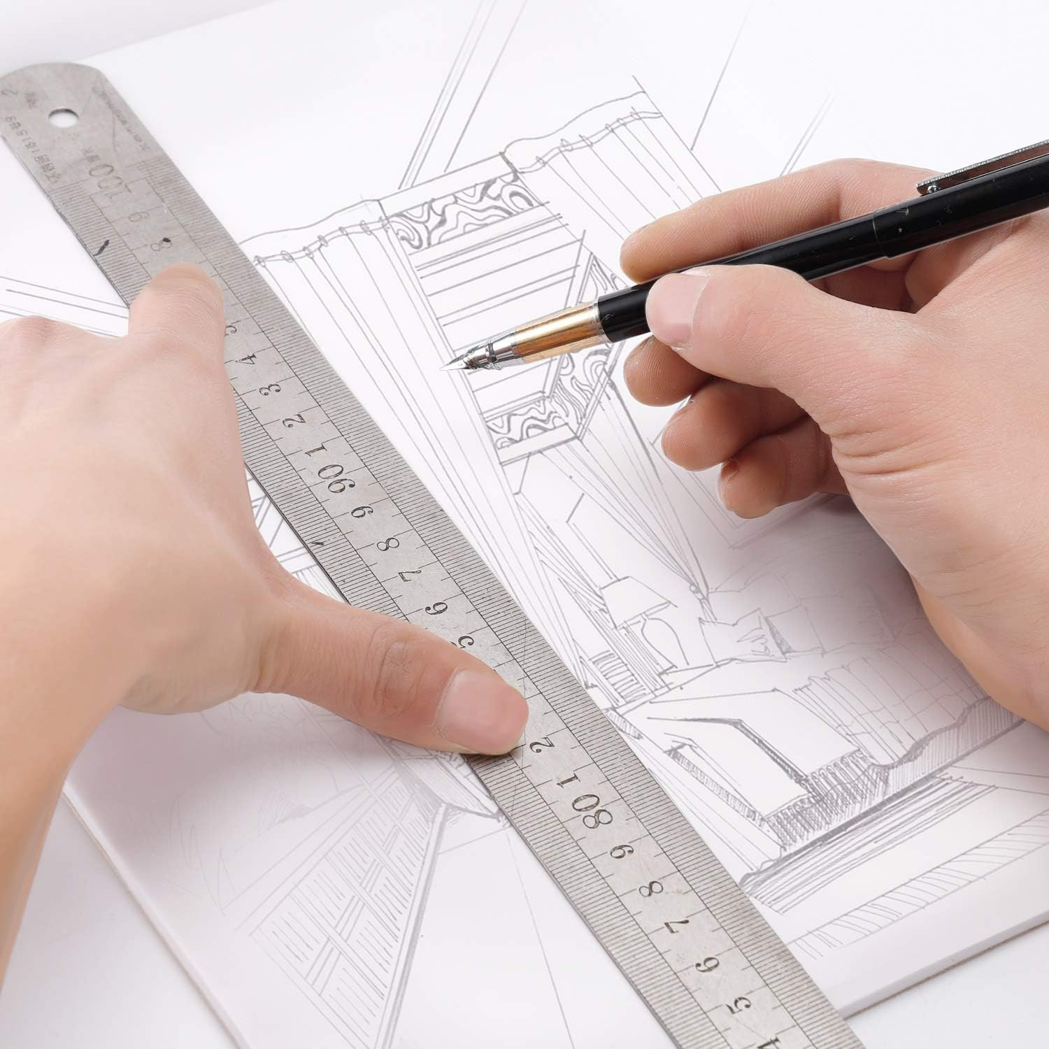 Bachmore 9”x12” Artist’s Tracing Paper Pad, 75 Sheets – Translucent Tracing Pape