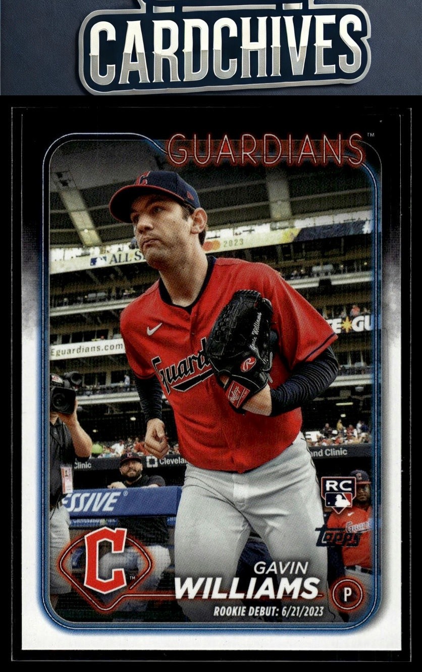 Gavin Williams 2024 Topps Update #US294