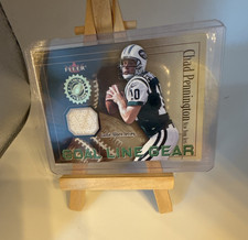 Fleer 2001 Authority Goal-Line Gear Chad Pennington Game-Worn Jersey Jets