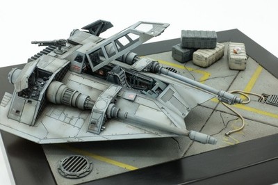 Star Wars Snowspeeder Modell Bandai 1/48
