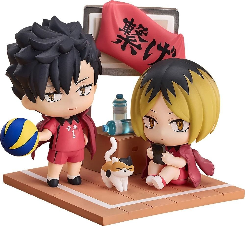 ¡¡Haikyu!! Figura Good Smile Company Tetsuro Kuroo y Kenma Kozume Qset+