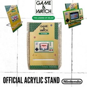 Game & Watch Legend of Zelda *ACRYLIC STAND* Amazon Preorder Bonus Nintendo NEW