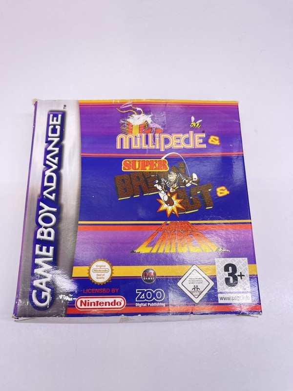 Millipede / Super Breakout / Lunar Lander , Nintendo Game Boy Advance, 2005