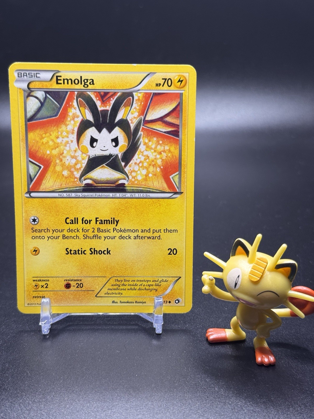 Emolga 49/113 Pokemon Legendary Treasures Regular - MP